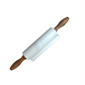 Non-Stick marble Rolling Pin With Wood Handle